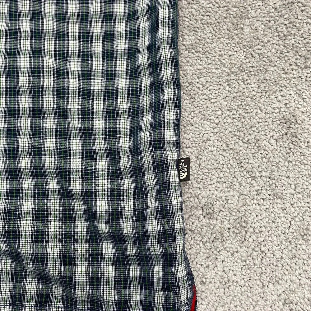 The North Face Plaid Shirt Mens XL Multicolor Short Sleeve Casual Outdoor Top